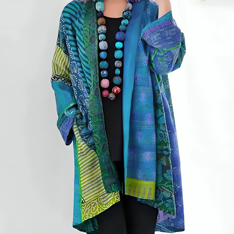 NIA - COLOURFUL BREEZY CARDIGAN