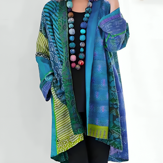 NIA - COLOURFUL BREEZY CARDIGAN