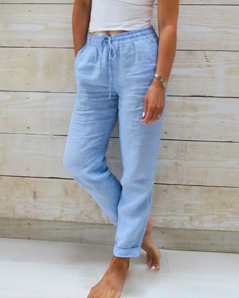 TARA - STRETCHY LIGHTWEIGHT TROUSERS