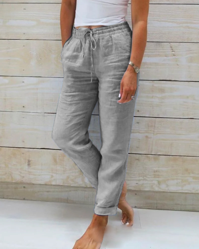 TARA - STRETCHY LIGHTWEIGHT TROUSERS