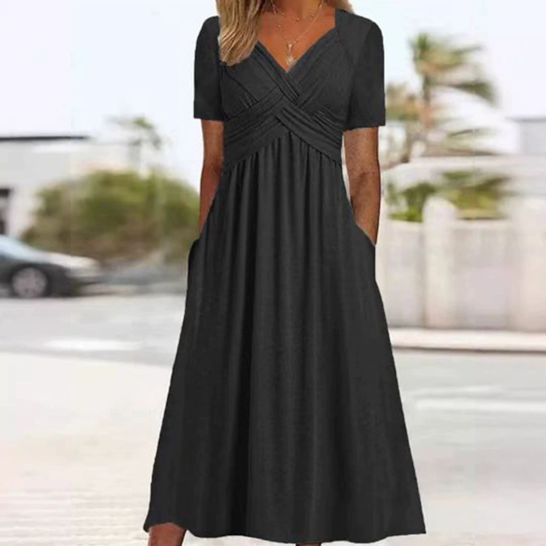 LAURA – ELEGANT AND FLATTERING DRESS