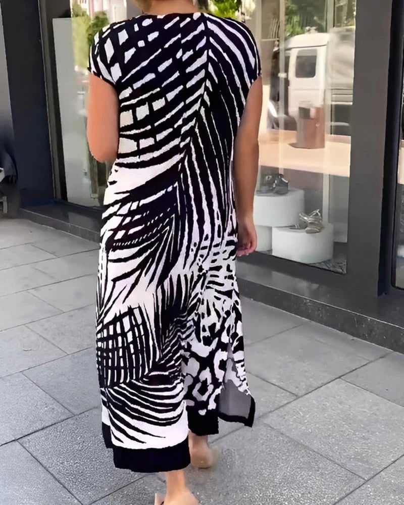 ZOE - CASUAL SHORT SLEEVE DRESS