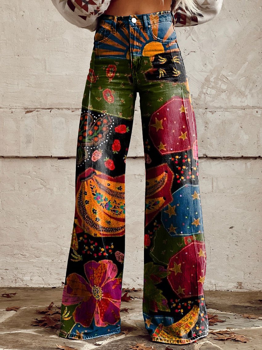 FIADH - VINTAGE BOHO TROUSERS