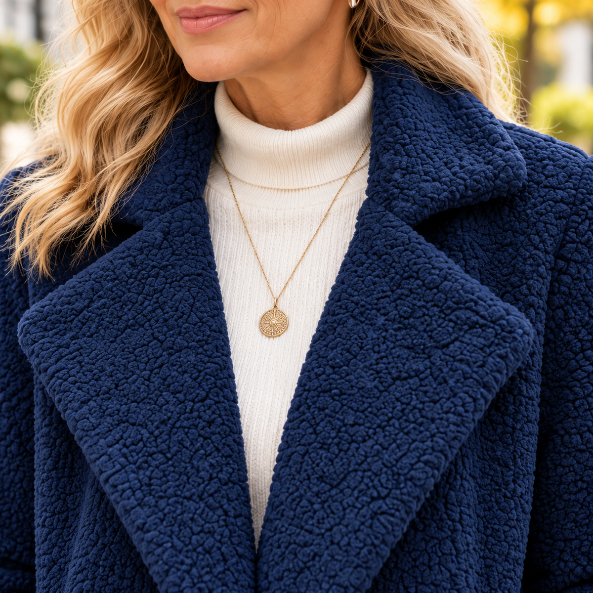 Iris - Cosy Jacket With Notch Collar