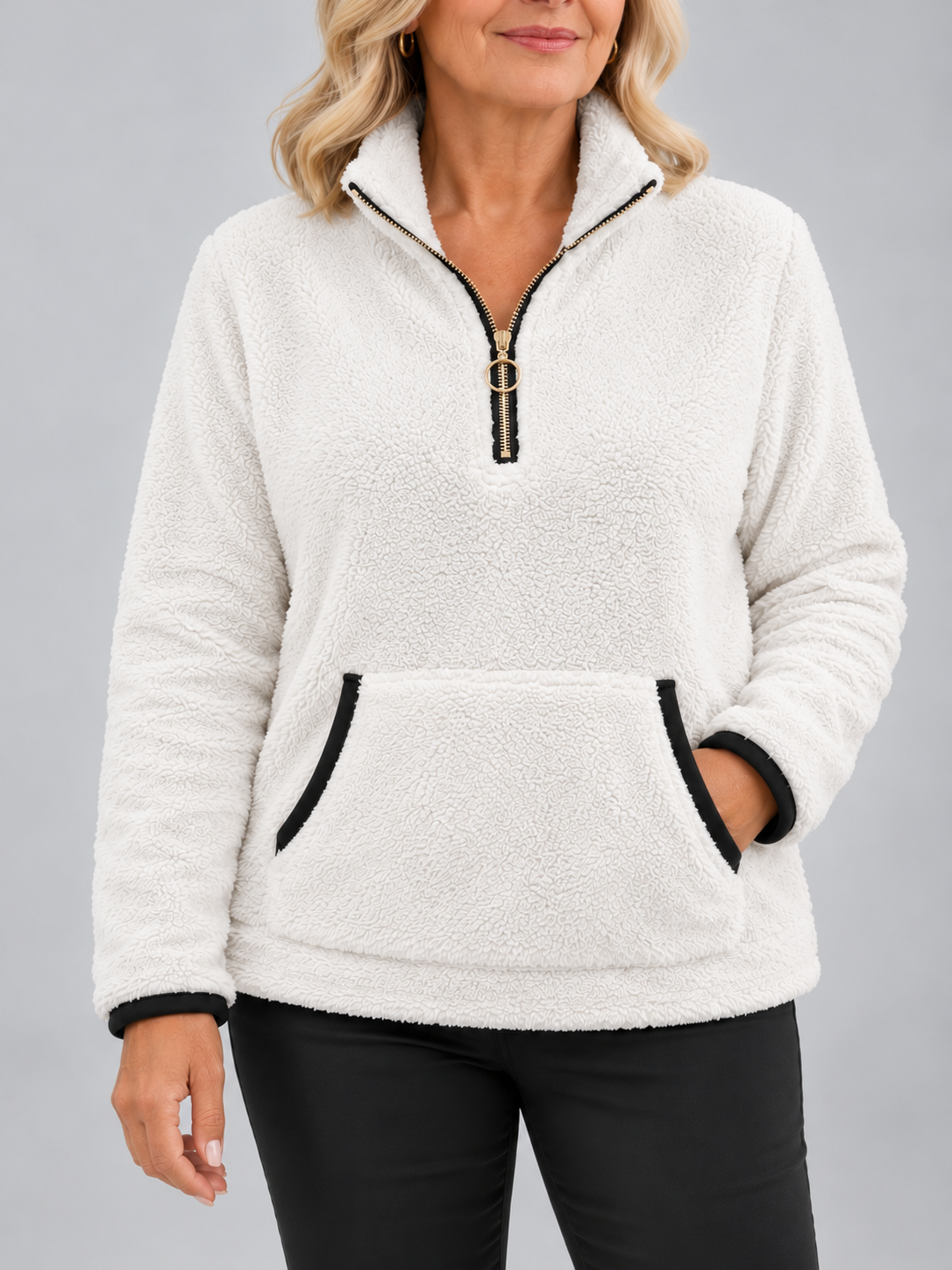 Eileen - Cosy Fleece Jumper