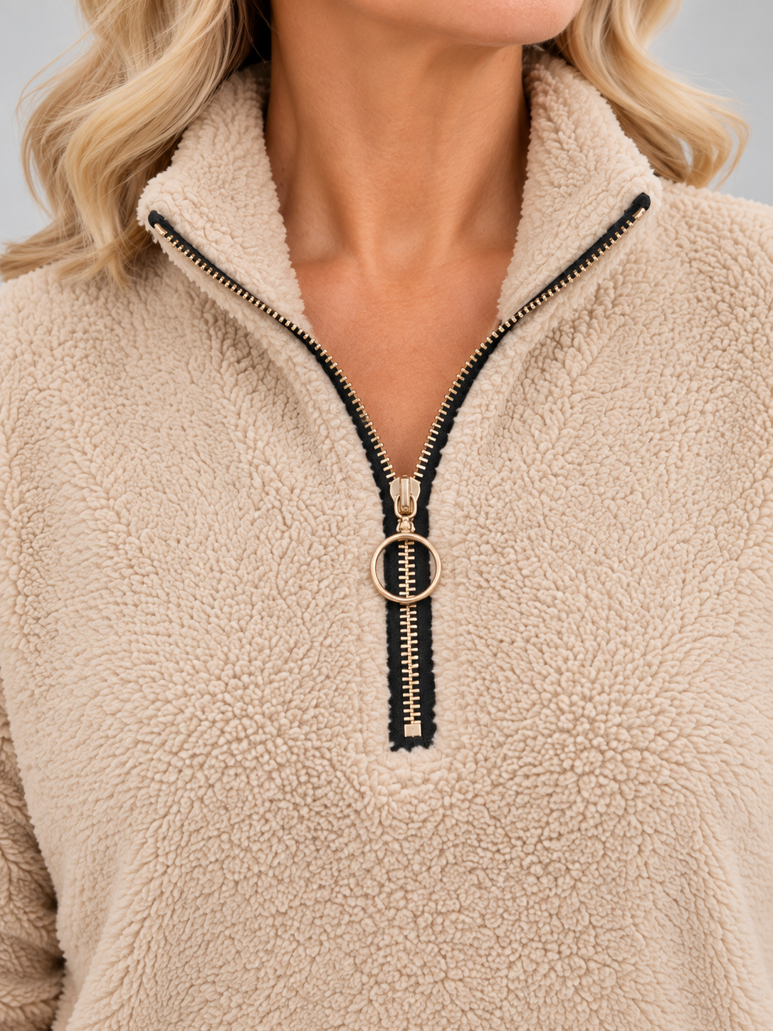 Eileen - Cosy Fleece Jumper
