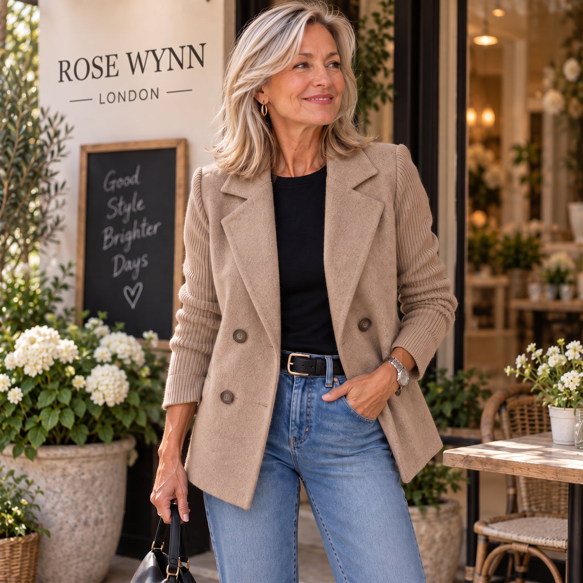 Sasha - Casual Blazer Coat