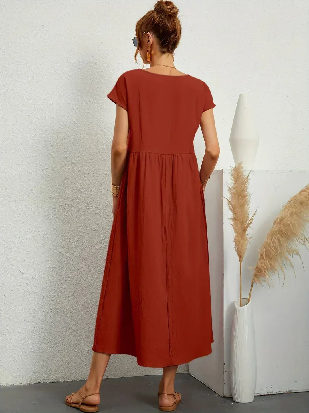 MATHILDE – SUMMER DRESS WITH POCKETS