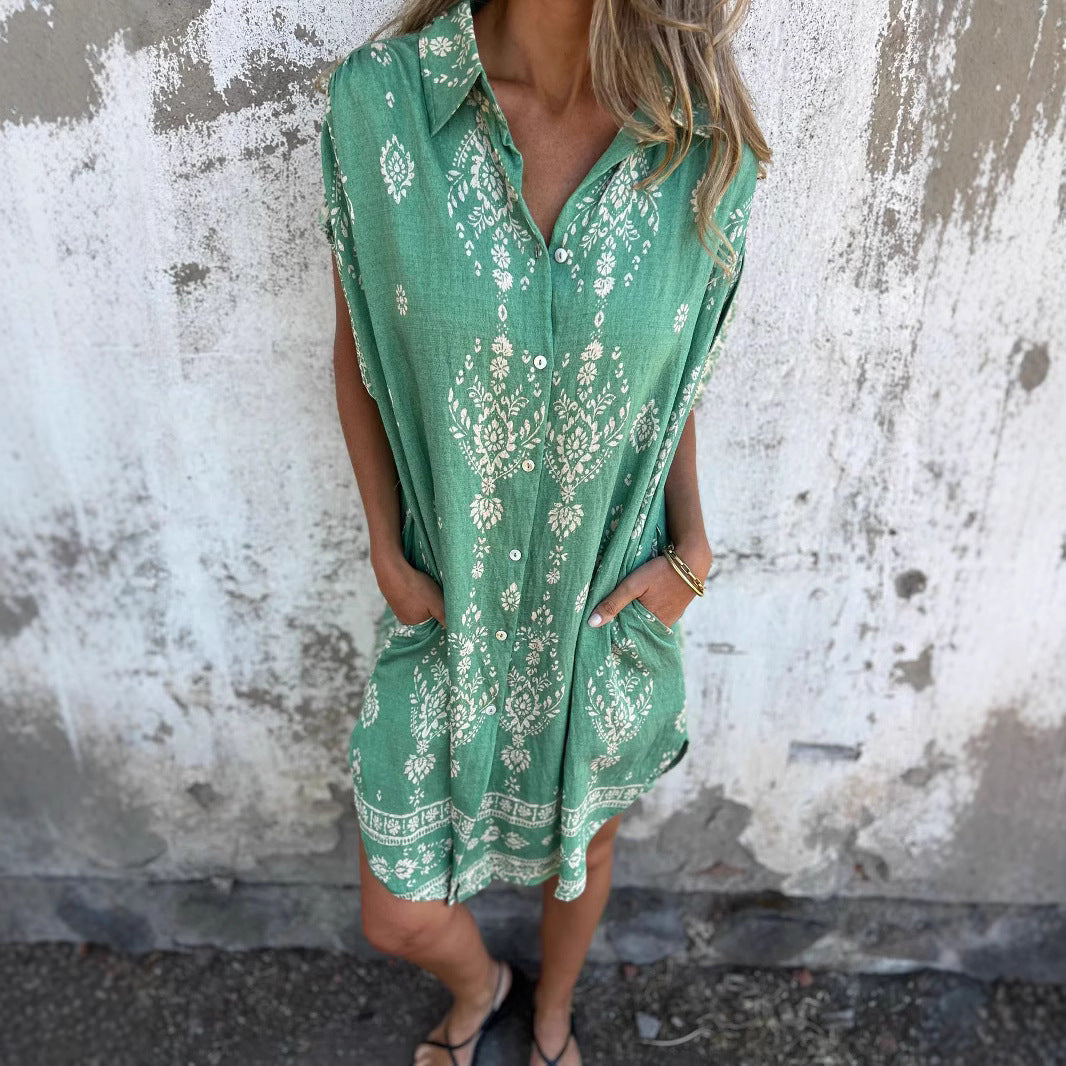 SHARON - CASUAL LOOSE FIT DRESS