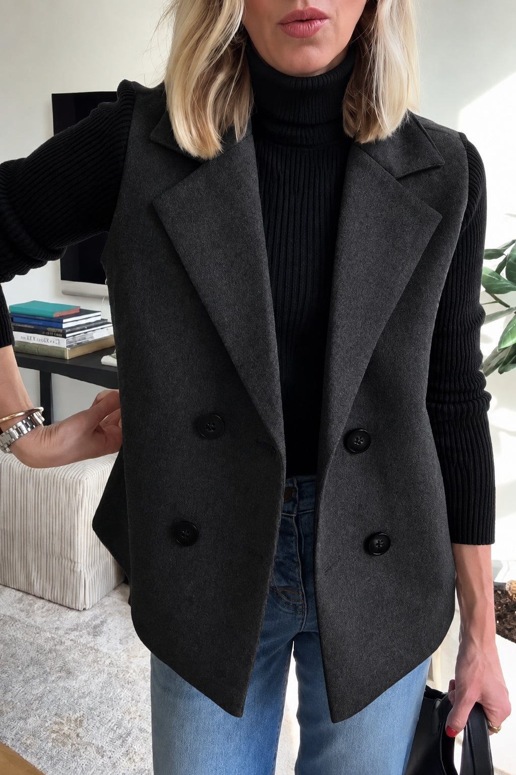 Sasha - Casual Blazer Coat