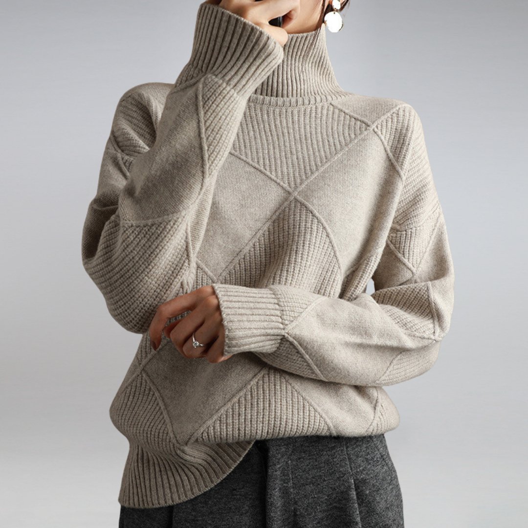 Claire - Elegant Turtleneck Sweater