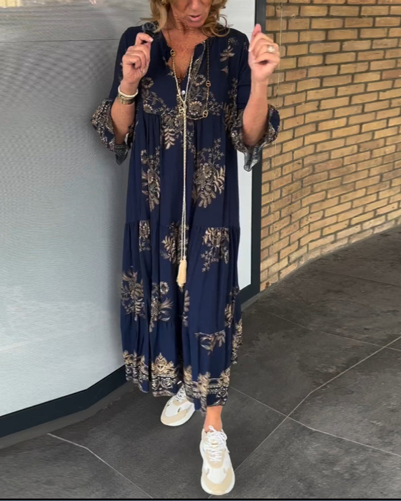 BONNIE - PRINTED CASUAL DRESS